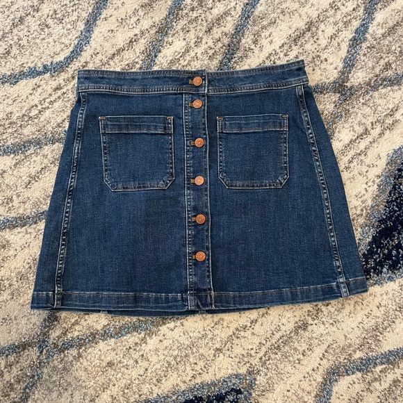 Madewell Denim Skirt - Picture 2 of 5